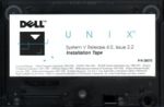 Dell Unix SystemVr4 Issue 2.2 Installation Tape.jpg