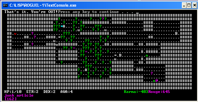 Rogue - Computer History Wiki