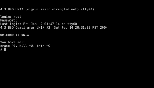 4.3 BSD Quasijarus - Computer History Wiki
